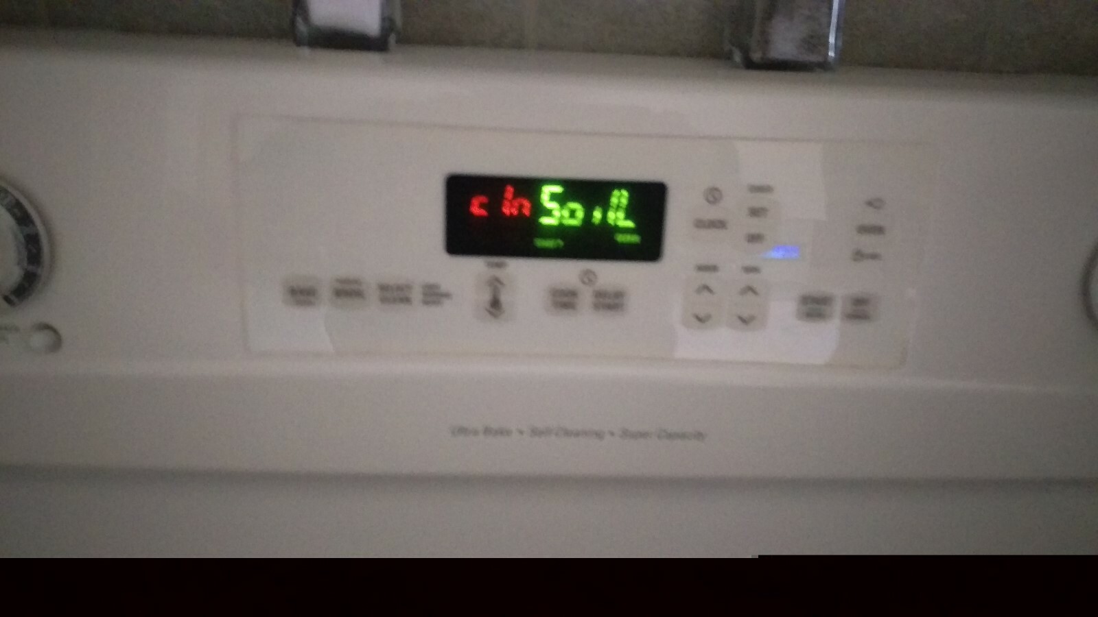 Kenmore Electric Range Control Panel 8522442 C1Backguard,White,8272434 Complete