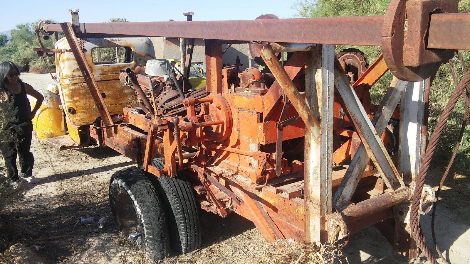 1937 or 1938 Dodge Drill Rig