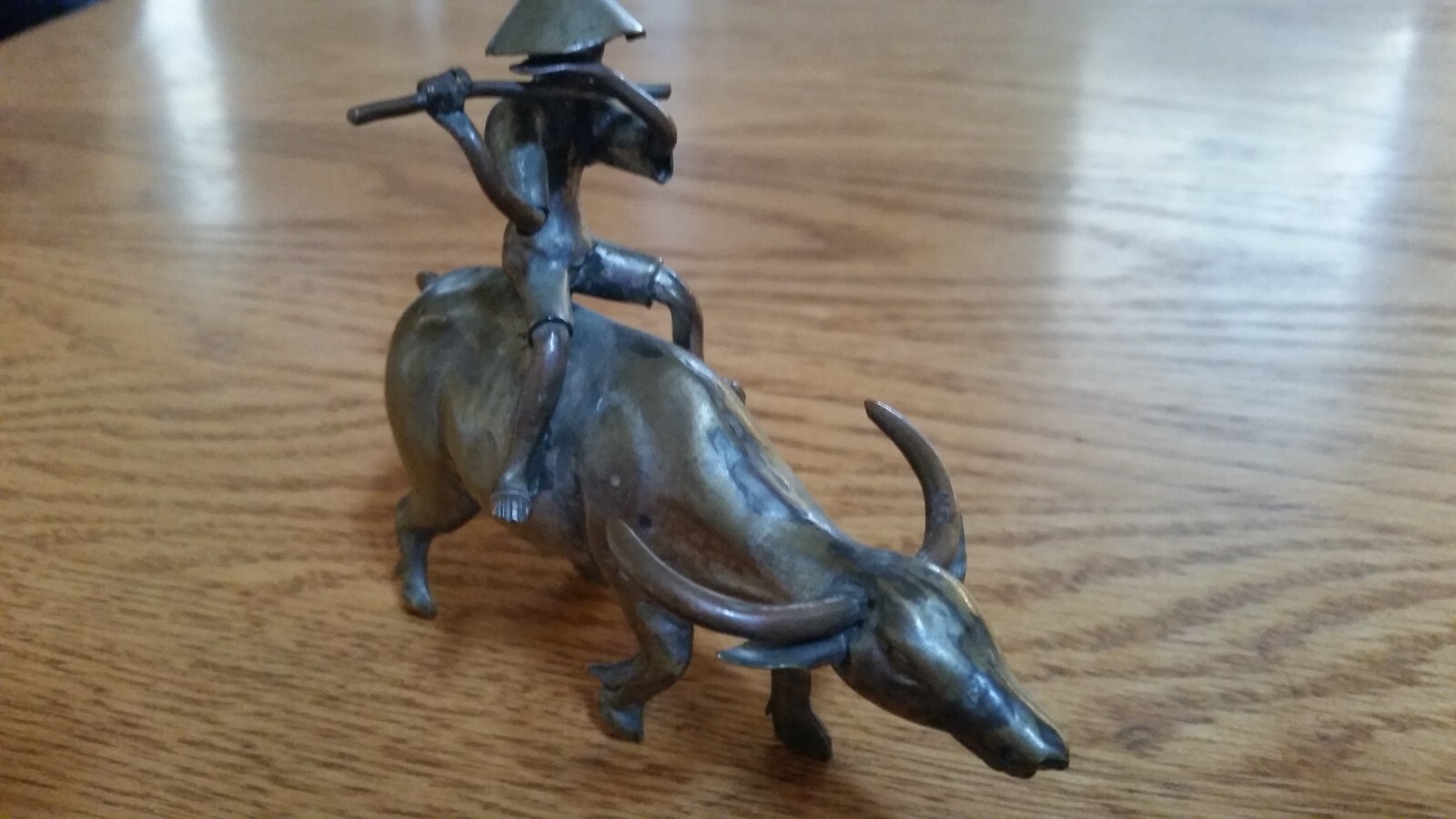 Trench Art Water Buffalo Bronze  Viet Nam ?