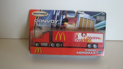 MATCHBOX CONVOY MCDONALDS DIECAST FORD AEROMAX CY-115 2005 - NEW FACTORY SEALED