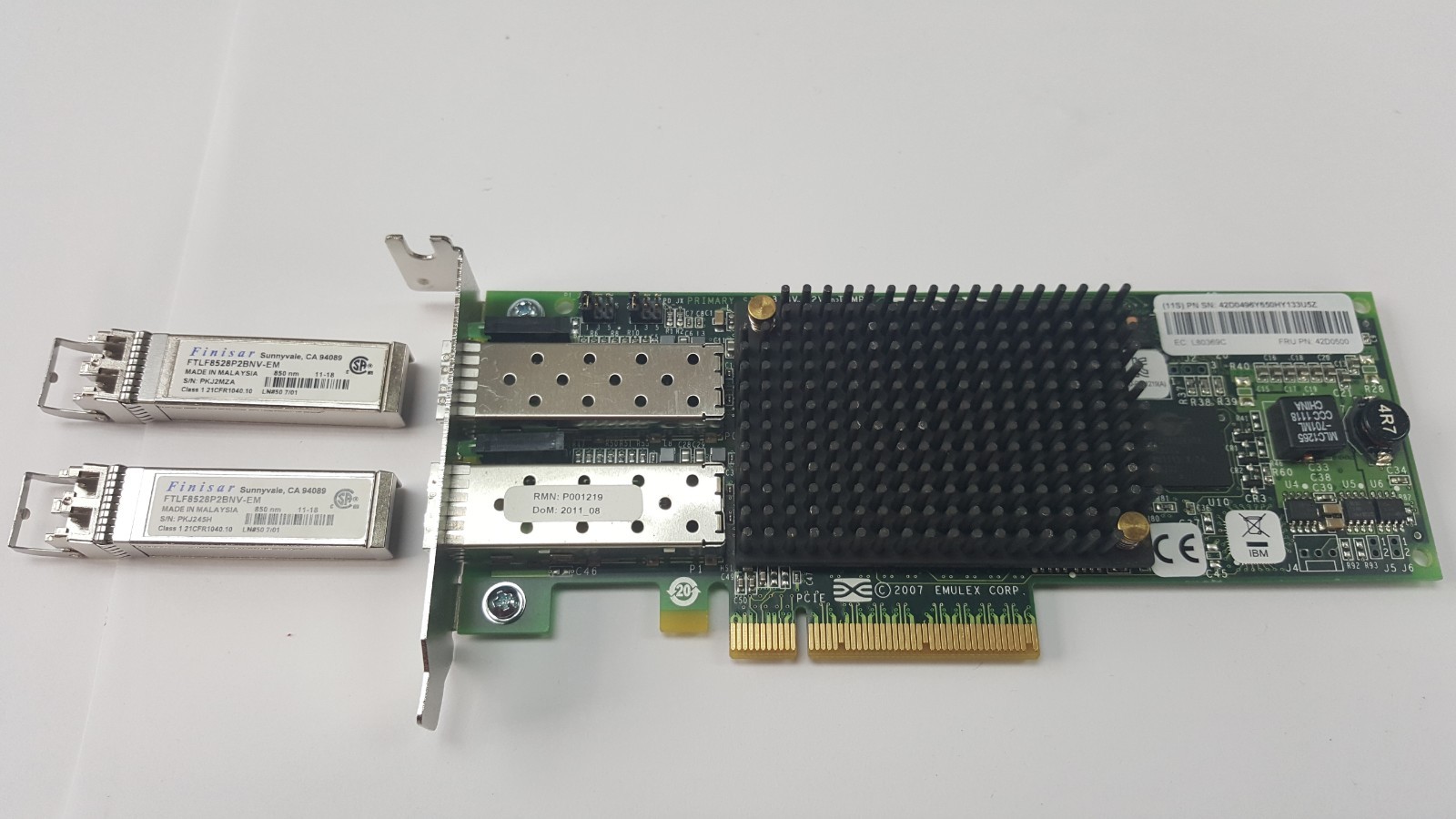 レノボ・ジャパン Emulex 8Gb シングルポート FC HBA(PCI-E) 42D0485 [並行輸入品] レノボ・ジャパン Emulex 8Gb シングルポート FC HBA(PCI-E