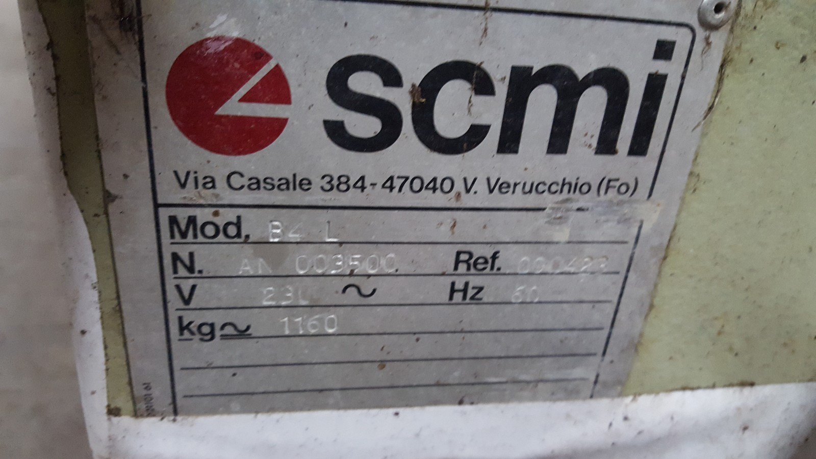 SCMI B4 L EDGEBANDER