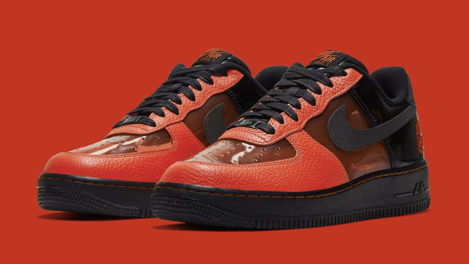 

Мужские кроссовки NIKE AIR FORCE1 LOW SHIBUYA HALLOWEEN CT1251-006 US6-12, Черный, Nike Air Force 1 Low