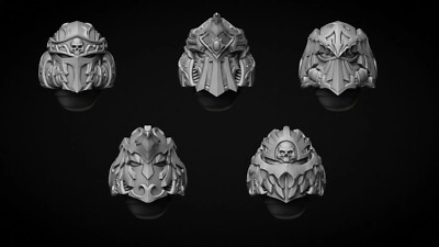 Liber Daemonica - Gold Helmets - Adeptus Custodes Conversion Bits