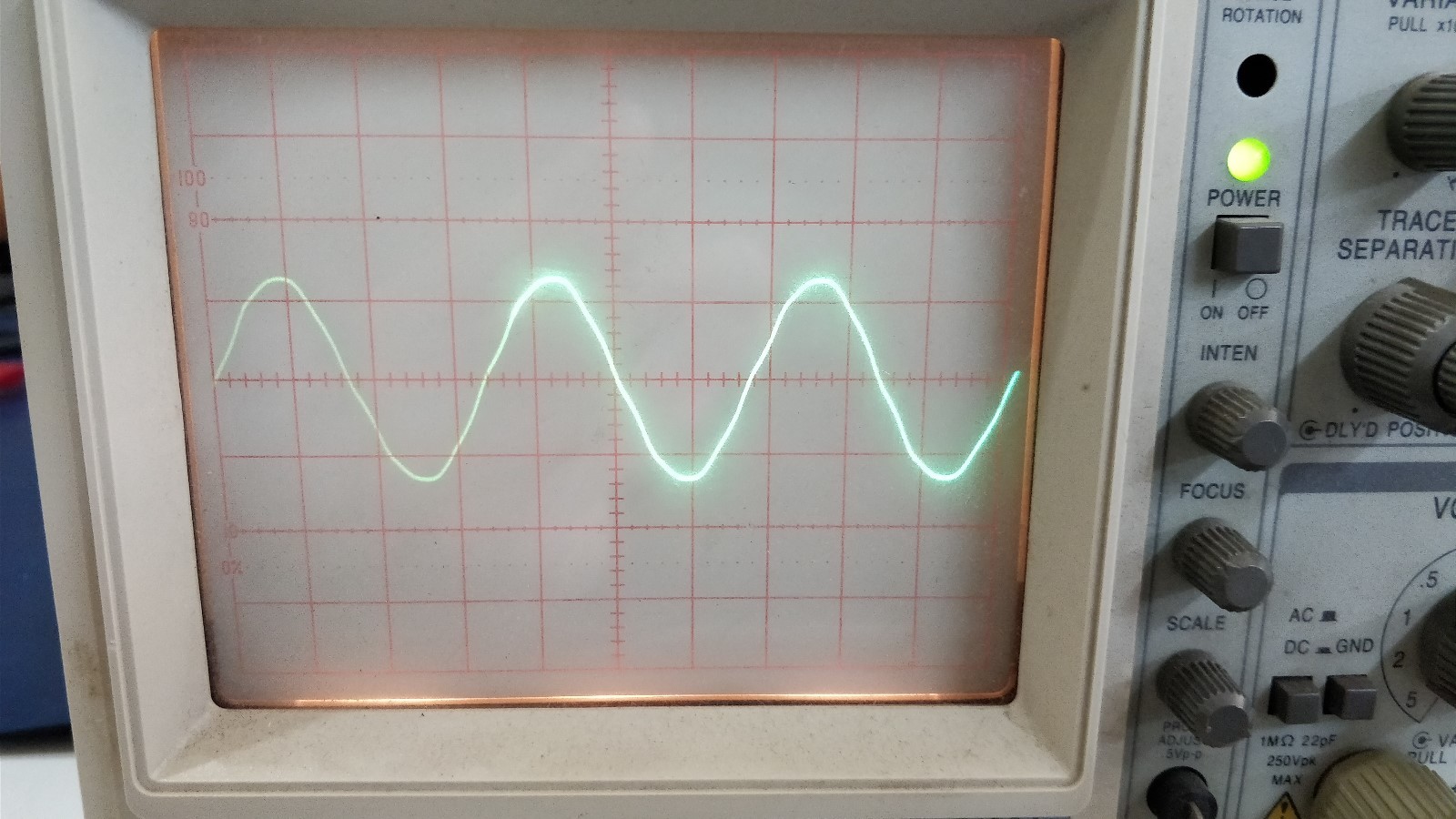 BK precision 2190A oscilliscope 100Mhz