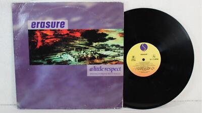 Erasure A Little Respect Single 0-21059 12'' Vinyl REcord VG