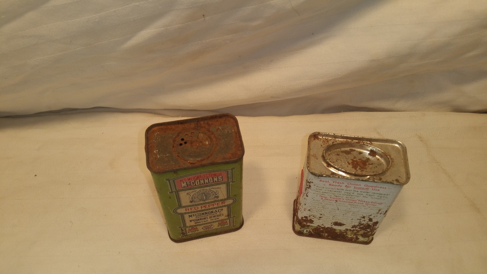 Vintage Spice Tins