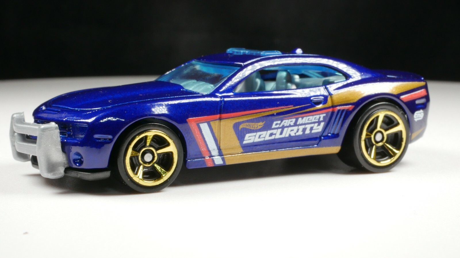 2022 CAR  MEET Design 10 CAMARO SS Blue gold mc5  