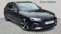 2022 Audi A4 35 TFSI Black Edition 5dr S Tronic Estate Petrol Automatic