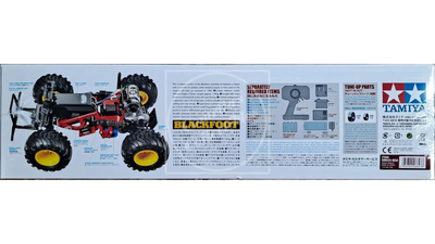Tamiya RC 1/10 Blackfoot 2016 2WD Kit with 540 Motor & ESC #58633-60A