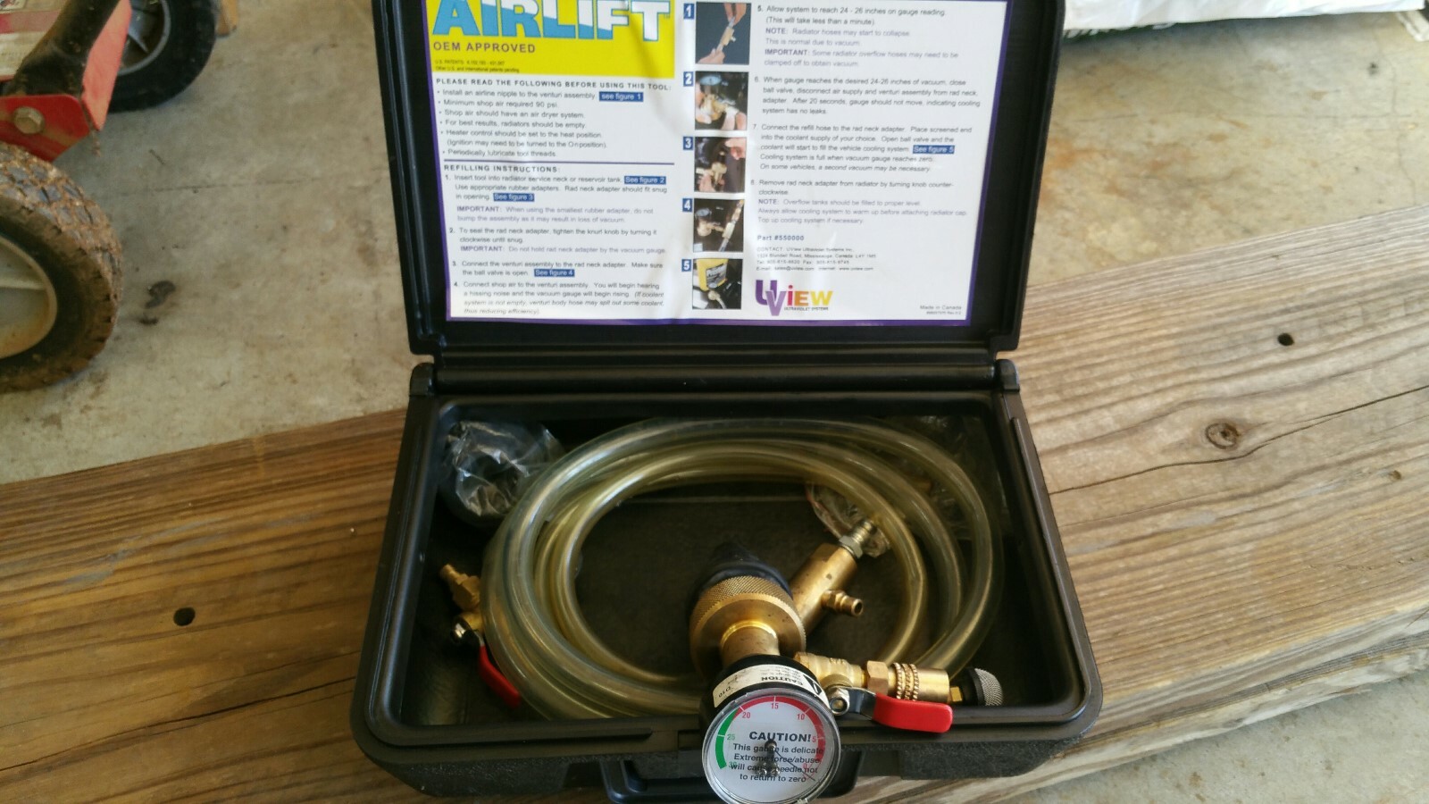 UView 550000 Airlift Tool Kit