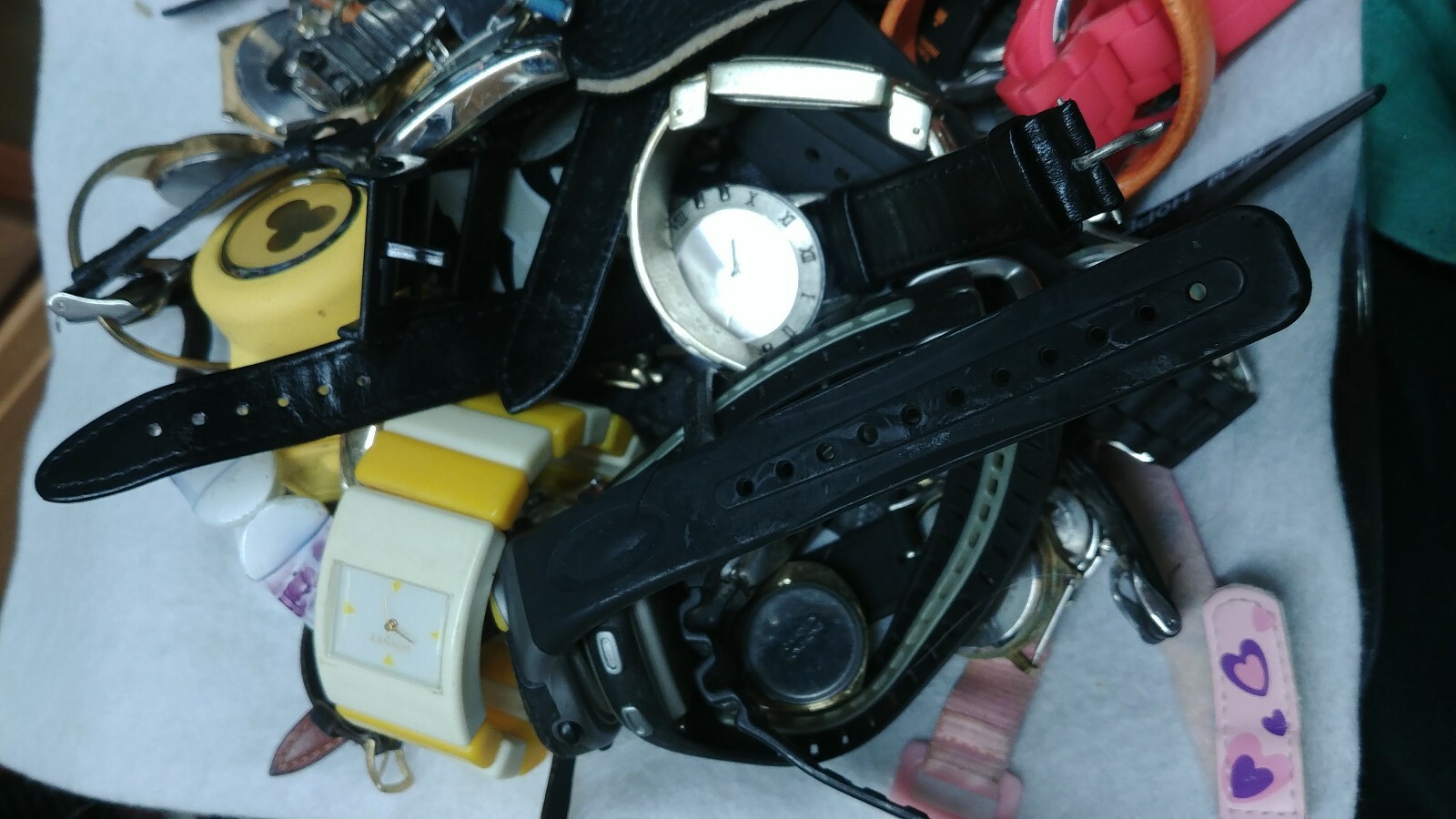 Heavy Junk Drawer WRIST WATCH LOT LQQK Parts Repurpose Crafts