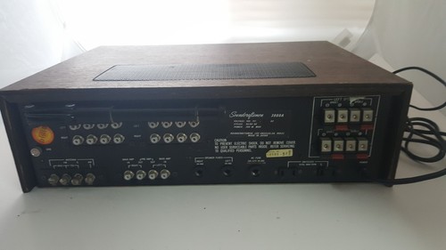 Vintage SOUNDCRAFTSMEN 3000A  AM FM Stereo Receiver parts or repair