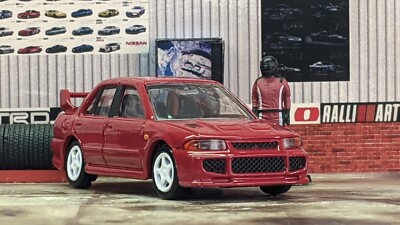TOMICA PREMIUM MITSUBISHI LANCER GSR EVOLUTION III LOOSE 1/61 SCALE USA STOCK!!!