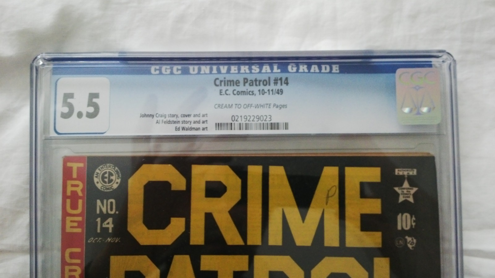 Crime Patrol #14 CGC 5.5