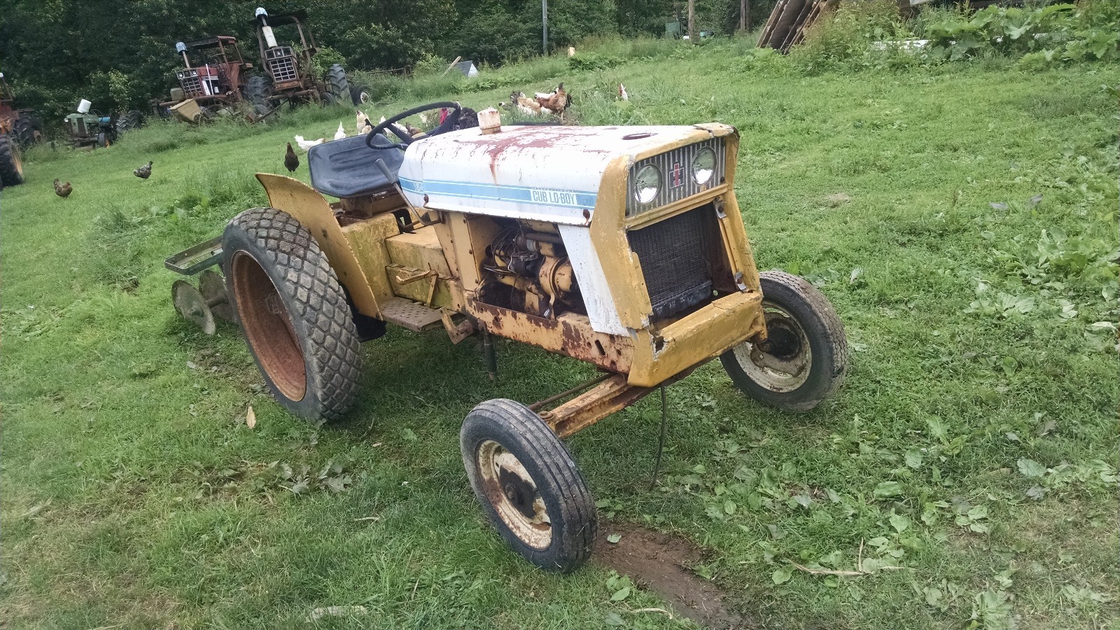 International Cub Lo-Boy 154 Tractor with three point hitch