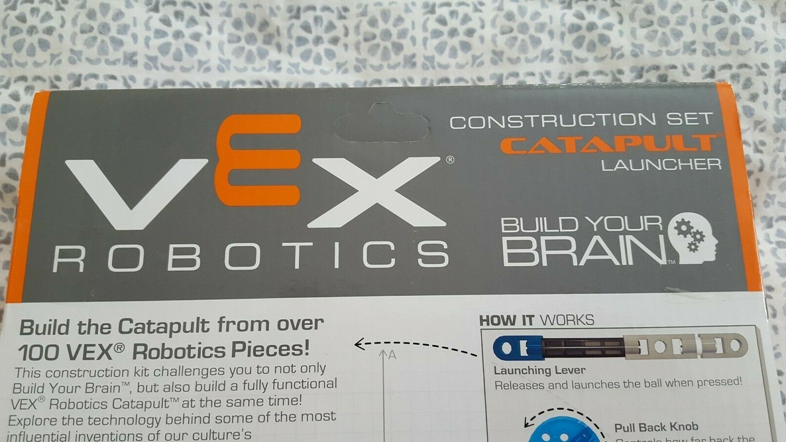 VEX Robotics Construction Catapult Launcher Set Hex Bug +Car +Trike
