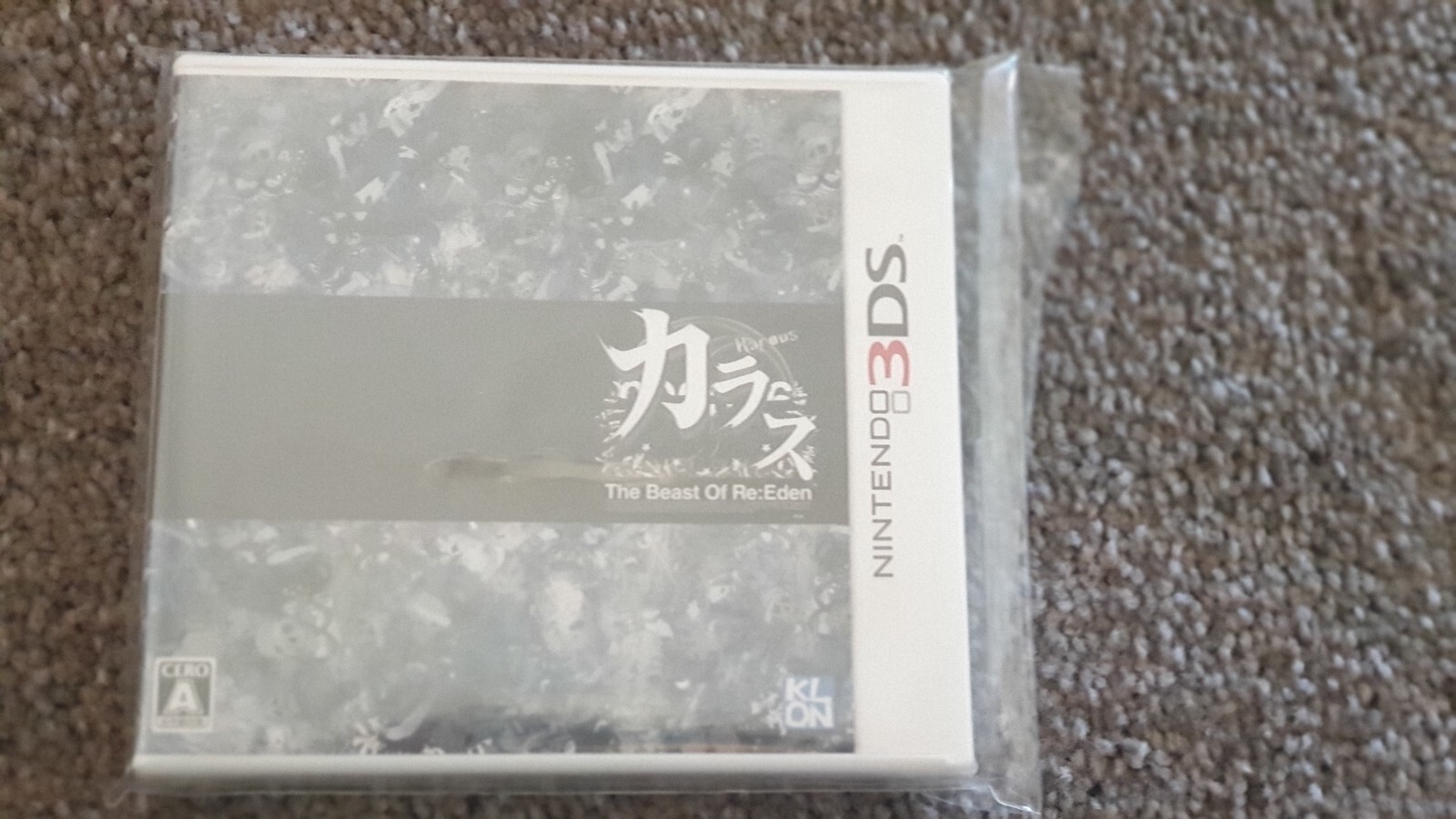 3DS Karous -The Beast of Re:Eden Nintendo 3DS Brand new