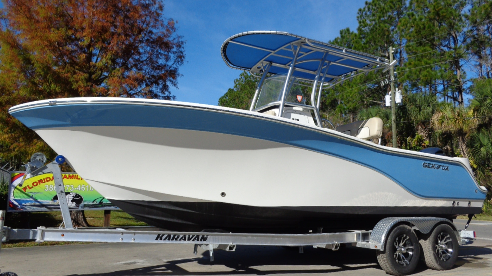 NICE 2016 SEA FOX 226 CENTER CONSOLE OFFSHORE SALTWATER FISHING BOAT CC