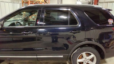 2011-2019 Ford Explorer LH Driver Rear Power Door Assy Shadow Black-G1 Nice!