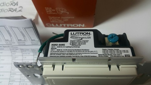 Lutron Homeworks HQRD-8ANS-LA  (Light Almond)