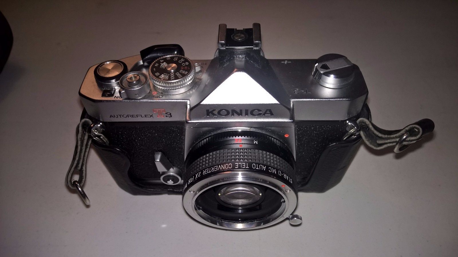 Equipamento vintage Konica