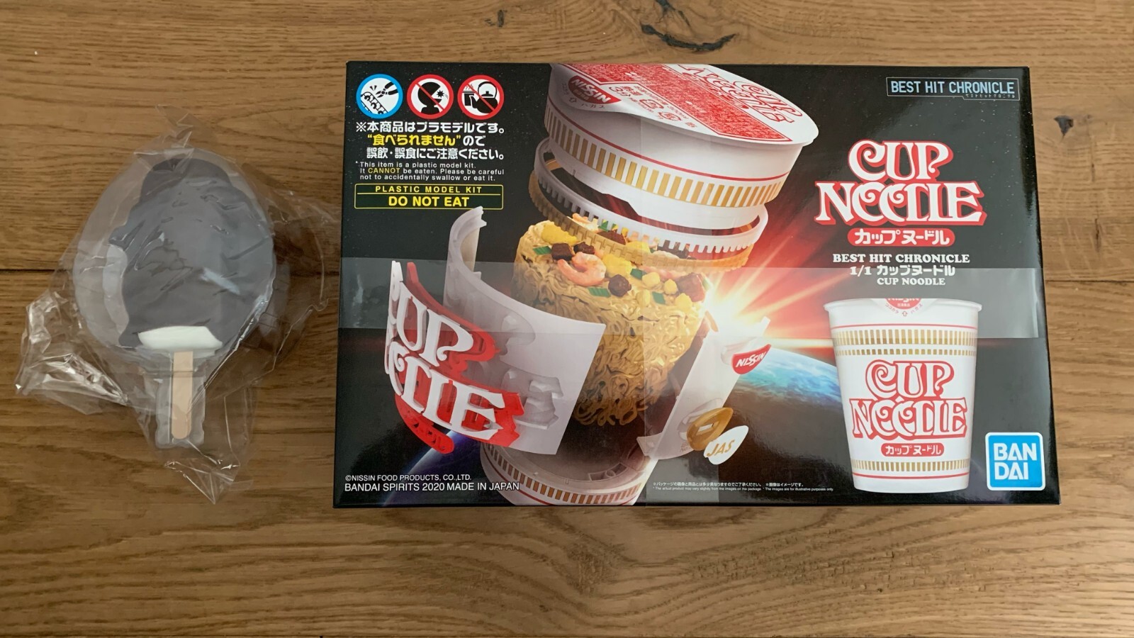 Nissin Cup Noodle Ice Cream Lid Stopper + Nissn Cup Noodle