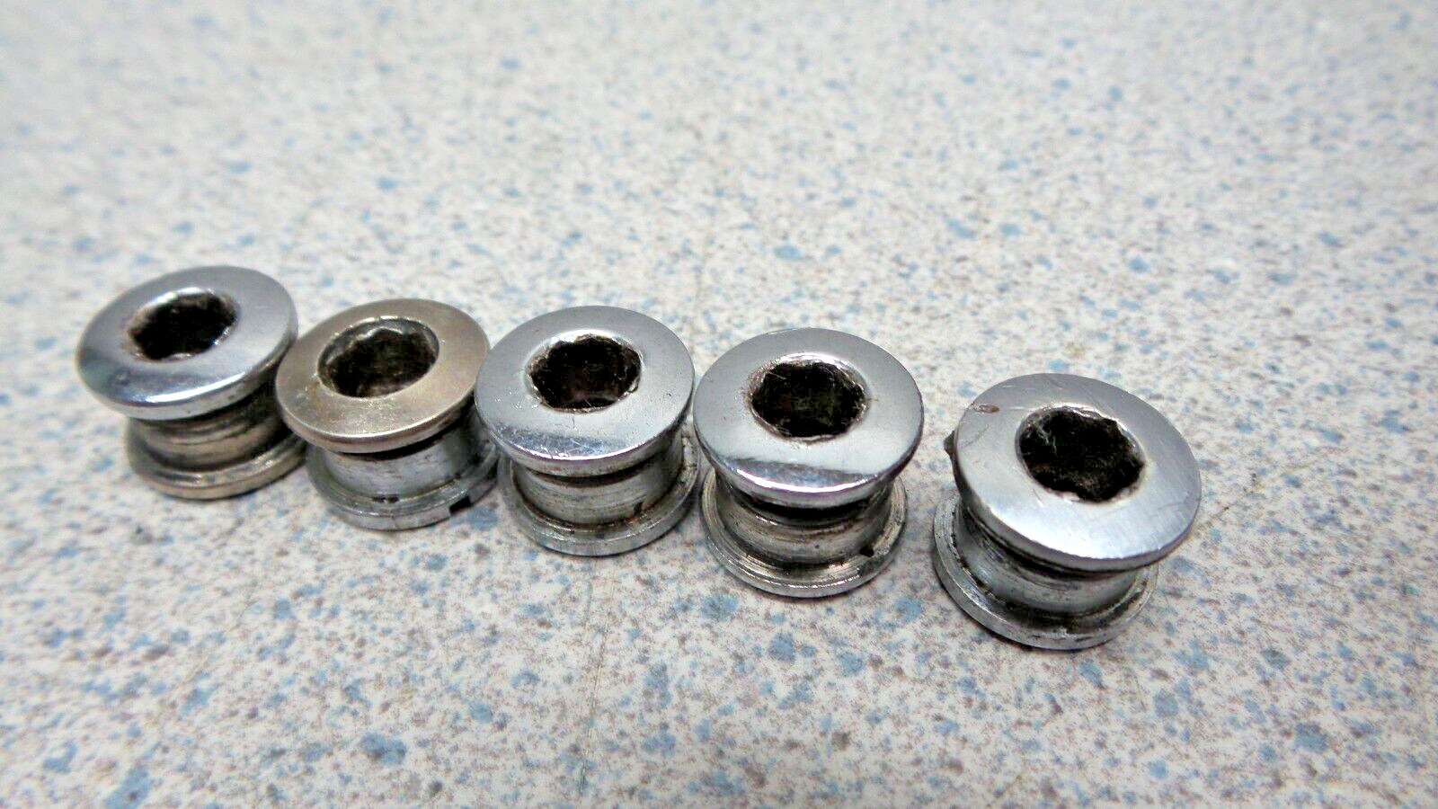 1985 VINTAGE SCHWINN PREDATOR BMX FREE FORM CRANK SPROCKET NUTS