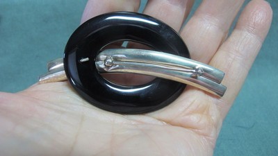 PBD Sterling Silver Modernist Peter Brams Designs signed Brooch Pin