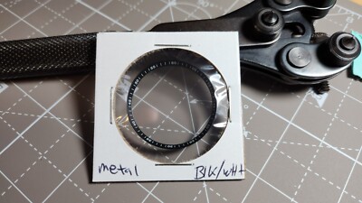 Seiko Mod, Numeral Black/White chapter ring for Seiko 5, Skx007, and Skx009