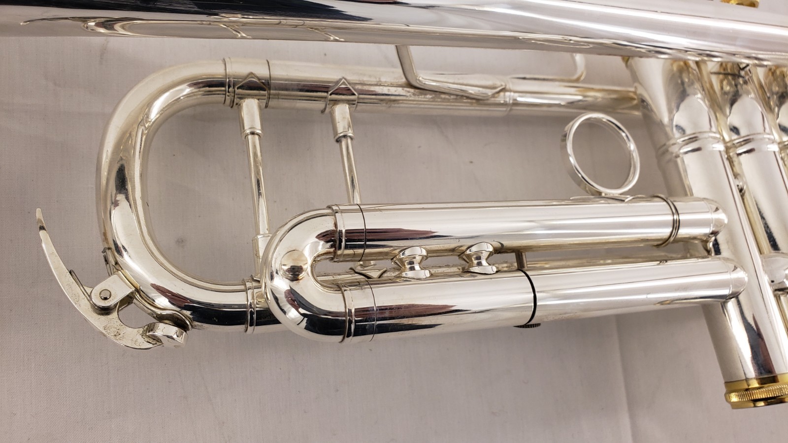 System Blue SB10S Professional Bb Trumpet - Silver (USED)