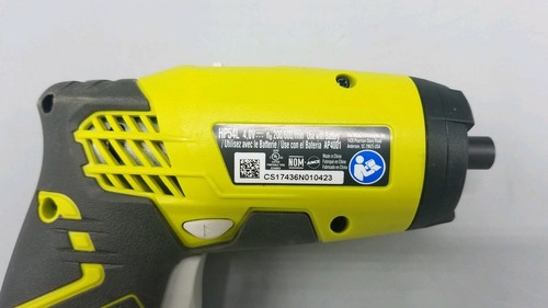 RYOBI 4V LITHIUM-ION SCREWDRIVER HP54L. FREE SHIPPING.