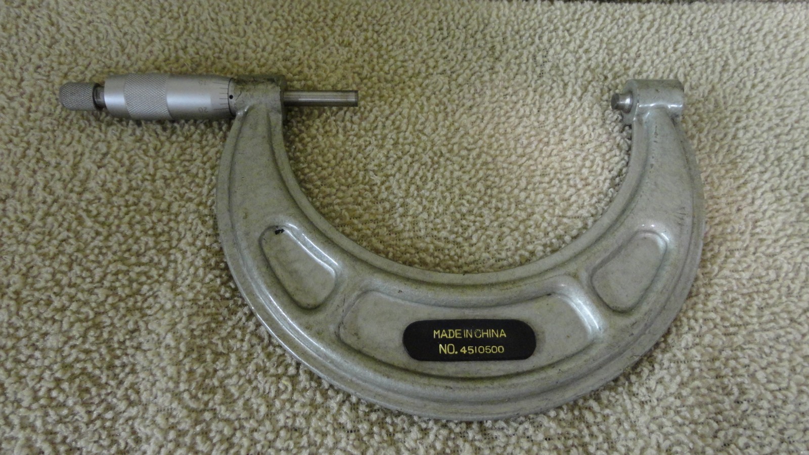 CHAUN BRAND MACHINEST MICROMETER SET OF 5  Item# 6009-1000