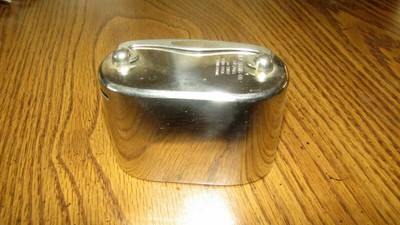 Old Metal Advertising Piggy Still Bank Iowa State Savings Bank Fairfield Iowa