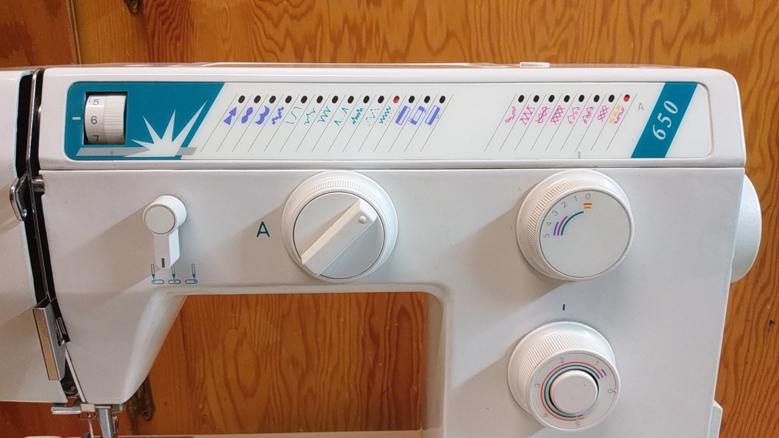 Riccar 650 Sewing Machine Free Arm Leather Upholstery Denim SERVICED NICE!