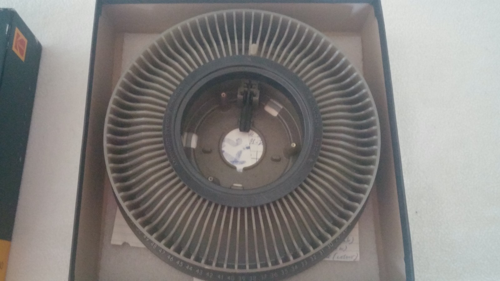 Kodak Carousel Transvue 140 Slide Tray- Used - in Box