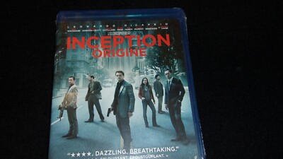 INCEPTION ORIGINE>LEONARDO DI CAPRIO>BLU-RAY DISC>***NEW/SEALED ***US  -2010-