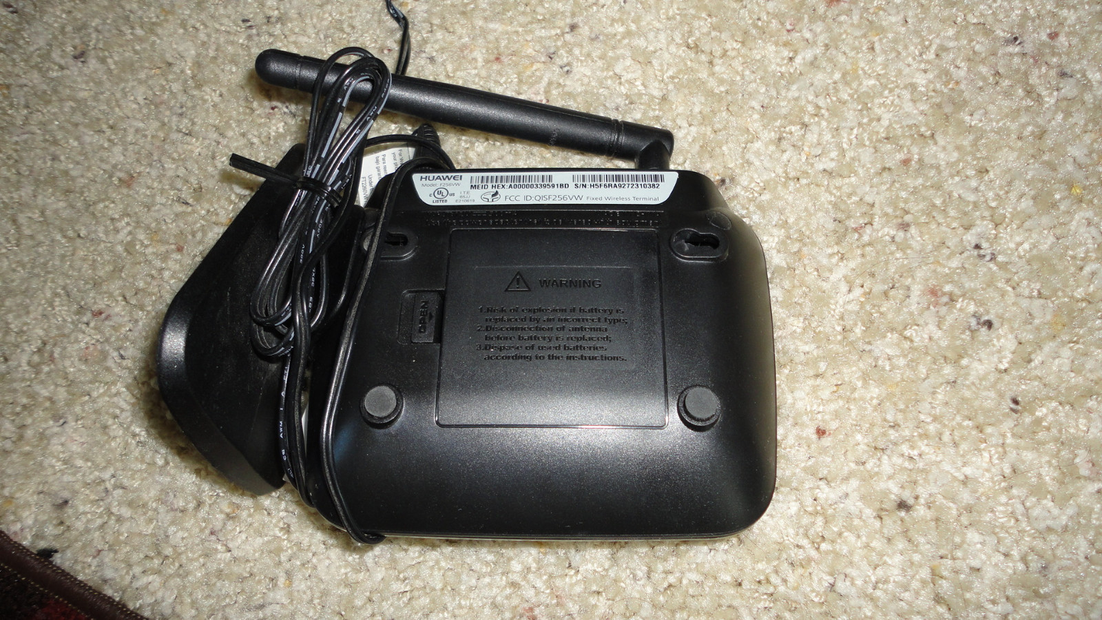 Huawei F256VW Verizon Wireless Home Phone Connect Router