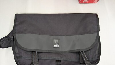Chrome Buran III 3 Messenger Bag Bike Black Tech USED Prefect Condition!