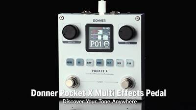 DONNER POCKET X マルチエフェクター Amazon.com: Donner Pocket-X Multi Effects Guitar Pedal