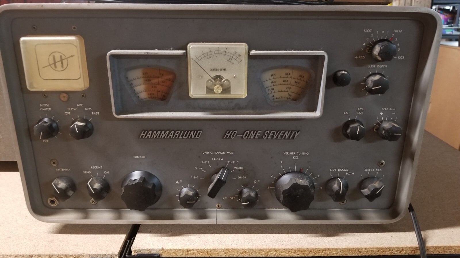 Hammarlund HQ-170 One Seventy Ham Radio Receiver - Untested Estate