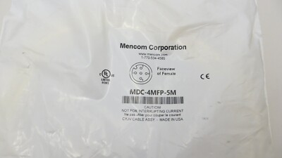 Mencom Corporation Sensors MDC-4MFP-5M  Micro-DC Series