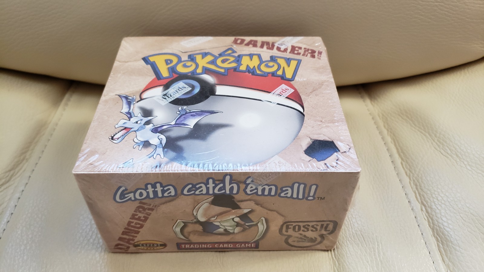New, Sealed Pokemon Fossil Unlimited Booster Box - WOTC RARE!