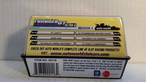 AW-'57 Studebaker Golden Hawk-Thunder Jet-New in Case-H O Slot Car