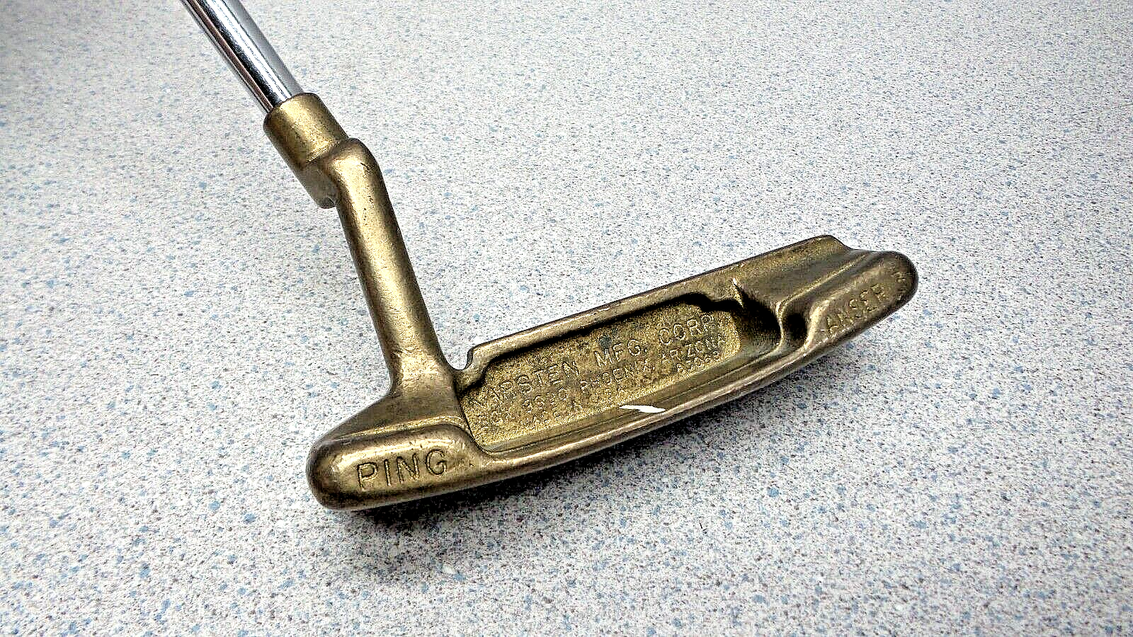 Vintage Ping Anser 3 Golf Putter Karsten Mfg. Phoenix Zip