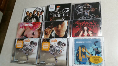 Various Hip Hop, R&B, pop, Rap, Dance, etc. CD's: you choose 2 dollars each.