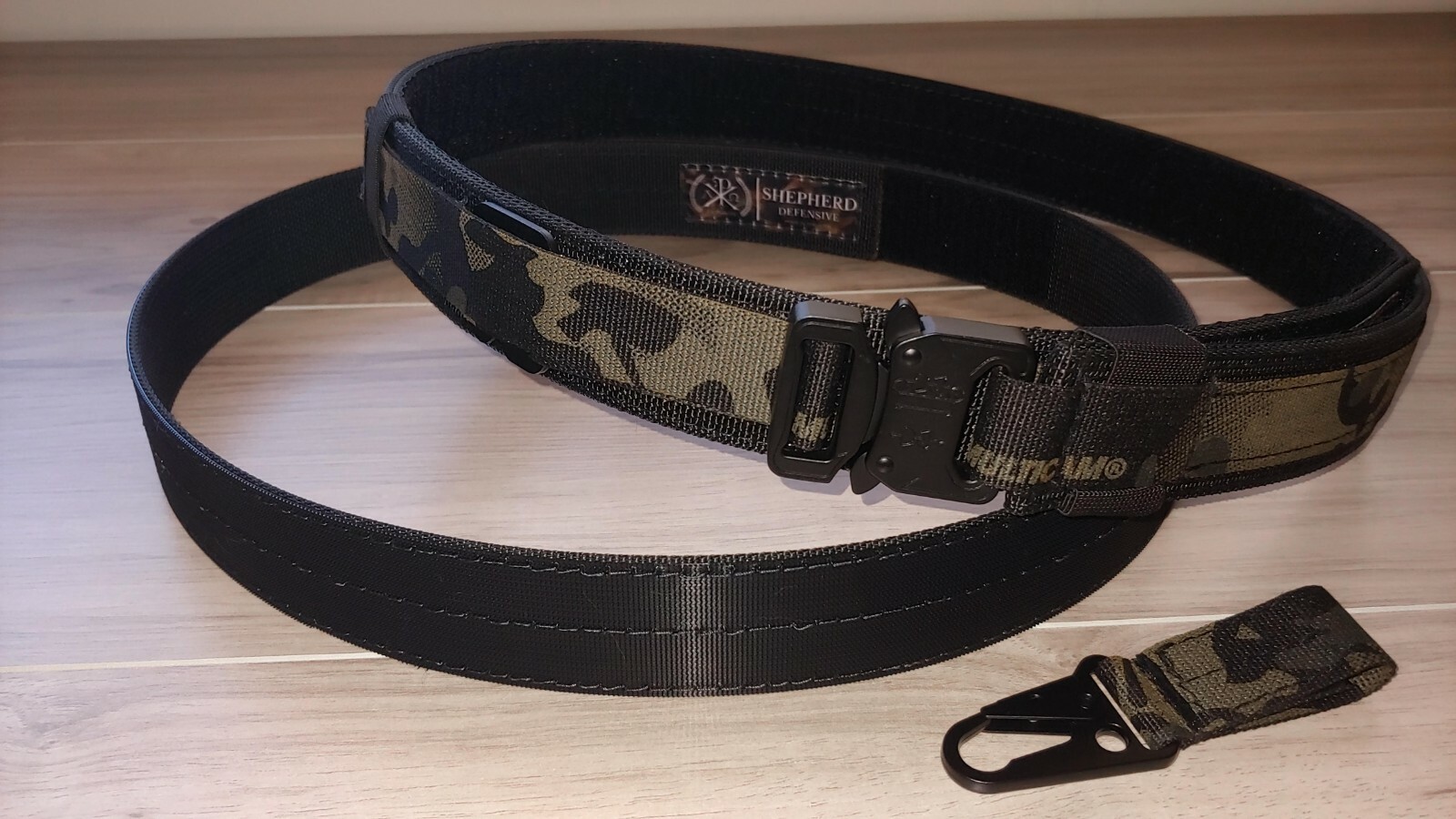 SHEPHERD Low-Profile EDC BELT - HOOK OR LOOP - [ INNER BELT ] - 1.5" Width