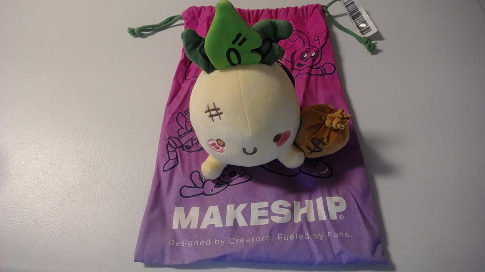 Mafioso Turnip Boy Plush Indie Game Graffiti Games Snoozy