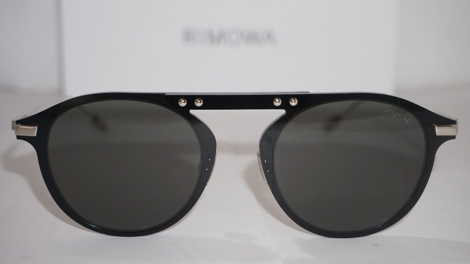 Pre-owned Tom Ford Rimowa Sunglasses Black Transparent Grey Polarized Rw40005u 01d 50 22 150