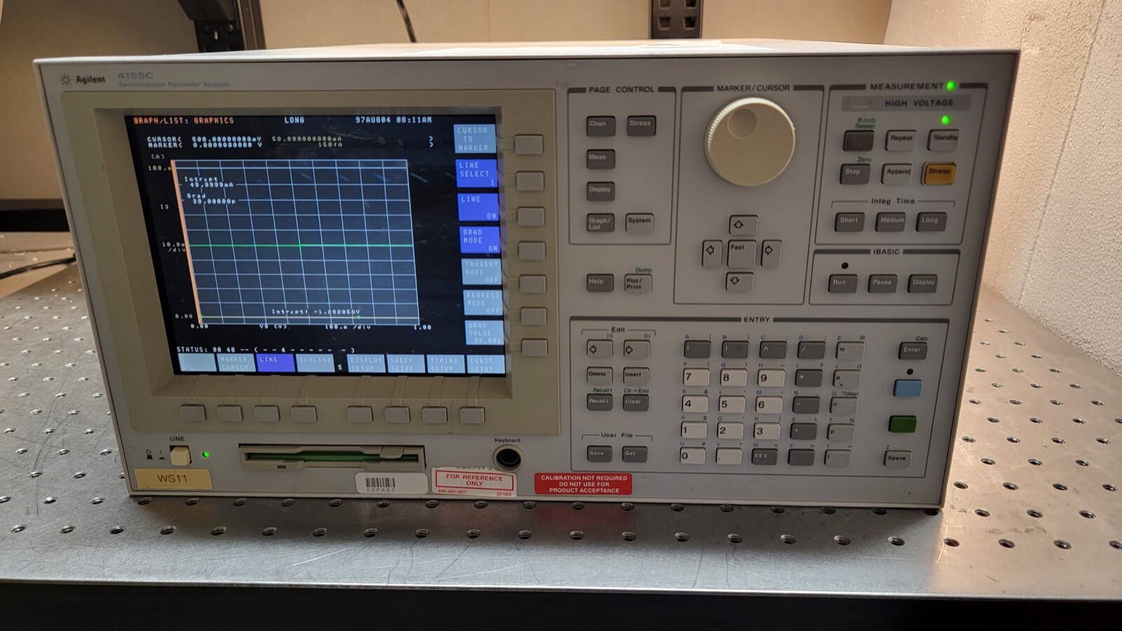 Agilent 4155C Semiconductor Parameter Analyzer Refurbished / Calibrated 82022